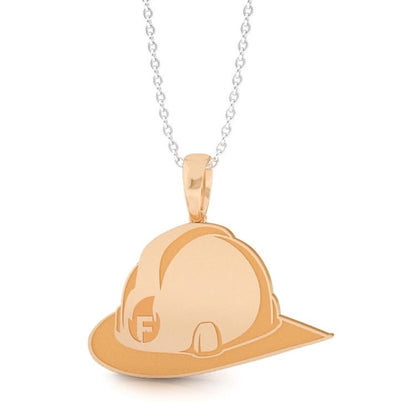 Helmet Necklace Rose Gold