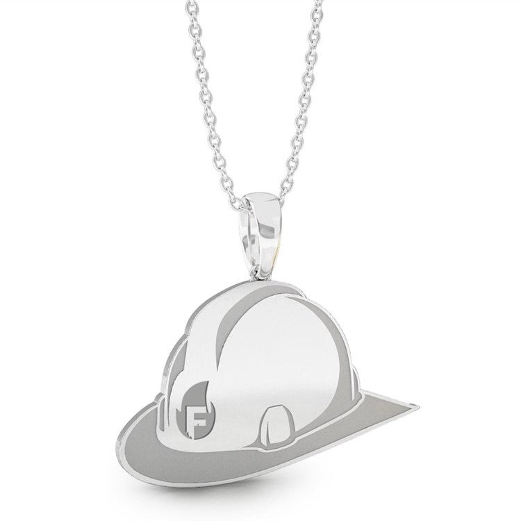 Helmet Necklace Stainless Steel