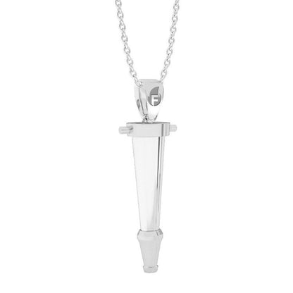 Nozzle Necklace Stainless Steel